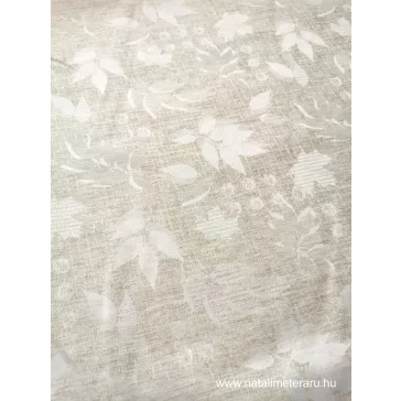 Leaf patterned damask fabric 305 cm wide