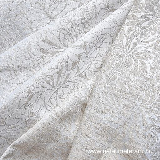 Virág mintás damaszt anyag 305 cm széles