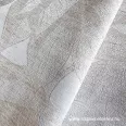   Leaf patterned damask fabric with a water-repellent finish - 305 cm wide