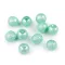 Tekla üveggyöngyök bordázott Ø8 mm - 210 menta (760 db-os csomagolás)