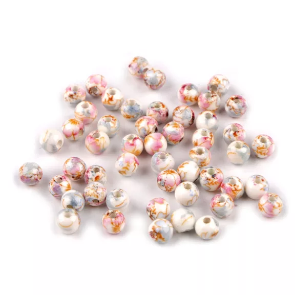 Porcelán gyöngyök virágokkal Ø6 mm - 15 jégkék világos rózsaszín
790919 520240 (50 db-os csomagolás) Porcelán gyöngyök virágokkal Ø6 mm - 15 jégkék világos rózsaszín
790919 520240 (50 db-os csomagolás)