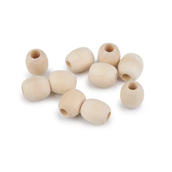 Fagyöngyök 18x20 mm nem lakkozott ovális - 1 természeti (50 db-os csomagolás) Fagyöngyök 18x20 mm nem lakkozott ovális - 1 természeti (50 db-os csomagolás)