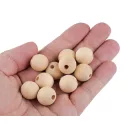 Fagyöngyök Ø18 mm nem lakkozott - természetes világos (100 db-os csomagolás) Fagyöngyök Ø18 mm nem lakkozott - természetes világos (100 db-os csomagolás)