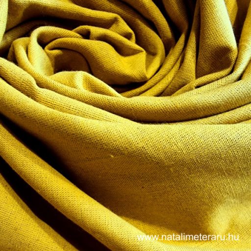 Okker sárga lenvászon - 0,9 méter - UTOLSÓ DARAB