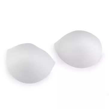   Melltartó kosár fürdőruhába / korzetbe 36 -os - 2 fehér (25 pár)