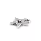 Csillag medál 12x12 mm - platina (500 db-os csomagolás) Csillag medál 12x12 mm - platina (500 db-os csomagolás)