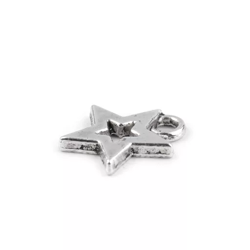 Csillag medál 12x12 mm
