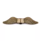 Fém köztes gyöngy angyalszárny 5x24 mm - platina patinával
130233 210829 130265 130268 130308 (50 db-os csomagolás) Fém köztes gyöngy angyalszárny 5x24 mm - platina patinával
130233 210829 130265 130268 130308 (50 db-os csomagolás)