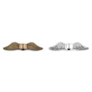 Fém köztes gyöngy angyalszárny 5x24 mm - platina patinával
130233 210829 130265 130268 130308 (50 db-os csomagolás) Fém köztes gyöngy angyalszárny 5x24 mm - platina patinával
130233 210829 130265 130268 130308 (50 db-os csomagolás)