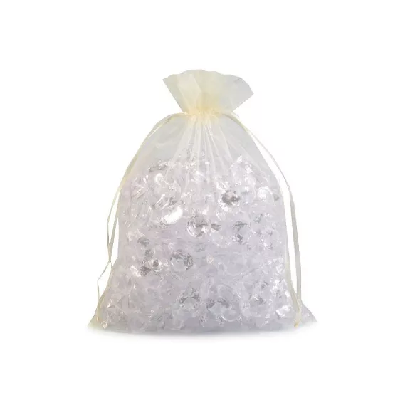 Organza ajándéktasak 20x26 cm - 12 vanília (20 db-os csomagolás) Organza ajándéktasak 20x26 cm - 12 vanília (20 db-os csomagolás)
