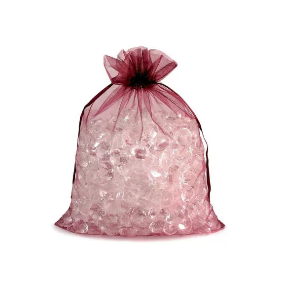 Organza ajándéktasak 20x26 cm - 13 gránátvörös (5 db-os csomagolás) Organza ajándéktasak 20x26 cm - 13 gránátvörös (5 db-os csomagolás)
