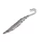 Könybjelző 10x80 mm toll - platina patinával
130233 210829 130265 130268 130308 (50 db-os csomagolás)