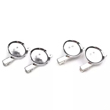  Brosshíd klasszikus zárral és hajcsattal 30x44 mm - 1 platina (200 db-os csomagolás)