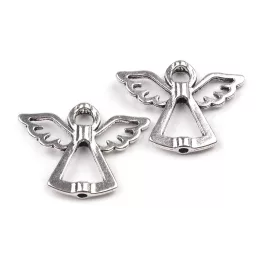 Fém köztes angyal 22x29 mm