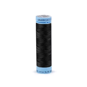  Pamutcérna 100 m cimkeszáma 50 Triana Amann - 4000 Black (5 db-os csomagolás)