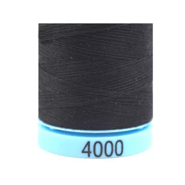   Pamutcérna 400 m cimkeszám 50 Triana Amann - 4000 Black (5 db-os csomagolás)