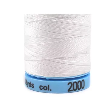   Pamutcérna 400 m cimkeszám 50 Triana Amann - 2000 Fehér (5 db-os csomagolás)