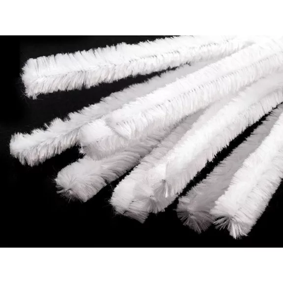 Zseníliadrót szájmaszk felső részébe Ø15 mm hossza 30 cm - 1 fehér (200 db-os csomagolás) Zseníliadrót szájmaszk felső részébe Ø15 mm hossza 30 cm - 1 fehér (200 db-os csomagolás)