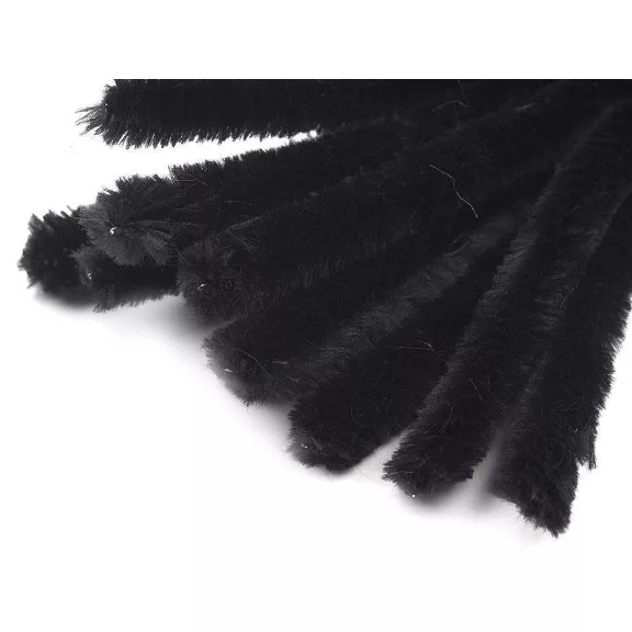 Zseníliadrót szájmaszk felső részébe Ø15 mm hossza 30 cm - 5 fekete (10 db-os csomagolás) Zseníliadrót szájmaszk felső részébe Ø15 mm hossza 30 cm - 5 fekete (10 db-os csomagolás)