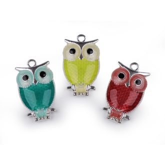 Medál bagoly 17x27 mm