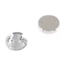 Felvarrható csiszolt kövek Ø8 mm - crystal (84 db-os csomagolás) Felvarrható csiszolt kövek Ø8 mm - crystal (84 db-os csomagolás)