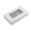 Felvarrható csiszolt kövek Ø8 mm - crystal (588 db-os csomagolás) Felvarrható csiszolt kövek Ø8 mm - crystal (588 db-os csomagolás)