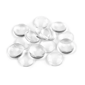   Üveg kaboson átlátszó Ø20 mm - Transparent (300 db-os csomagolás)