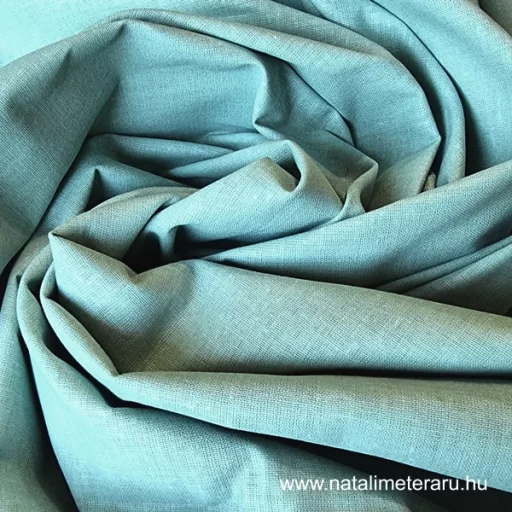 Mentazöld pamut perkál-finom pamutvászon, 220 cm-es