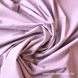 Világos mályva pamutvászon 220 cm-es