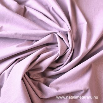 Világos mályva pamutvászon 220 cm-es