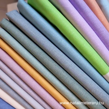 Zöld penész színű pamutvászon 220 cm széles