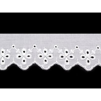 Madeira csipke szalag 60 mm-es