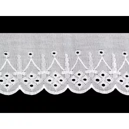 Madeira csipke szalag 75 mm