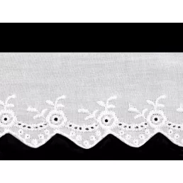 Pamut madeira csipke szalag 62 mm