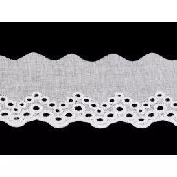 Pamut madeira csipke szalag 50 mm