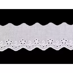 Pamut madeira csipke szalag 40 mm