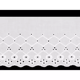 Pamut madeira - lyukasztott szélessége 12 cm