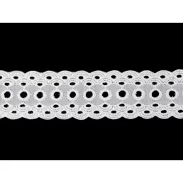 Pamut madeira - betét széles 40 mm