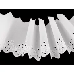 Pamut madeira csipke szalag 10 cm
