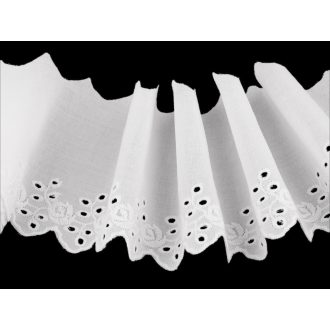 Pamut madeira csipke szalag 10 cm