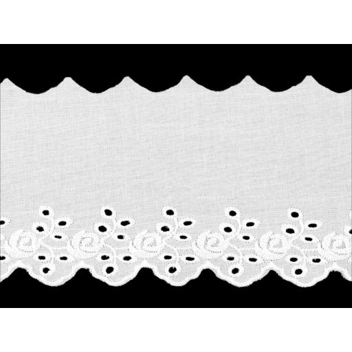 Pamut madeira csipke szalag 10 cm