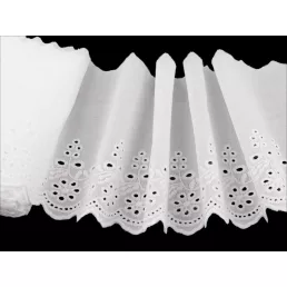 Pamut madeira csipke szalag 13 cm