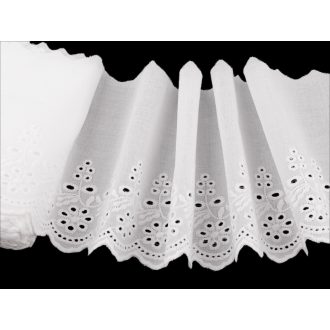 Pamut madeira csipke szalag 13 cm