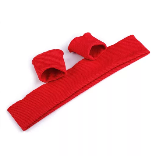 Elasztikus bordázott passzé széles 7 cm szett (2x ujj, 1x derékpánt)