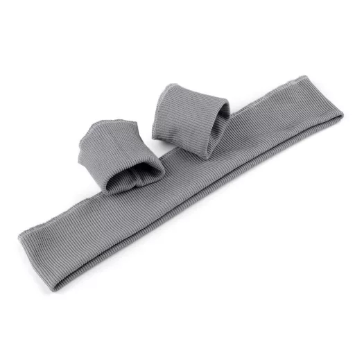 Elasztikus bordázott passzé széles 7 cm szett (2x ujj, 1x derékpánt)