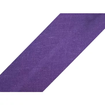   Pamut ferdepánt 20 mm vasalt - 400 223 lila sötét (150 m-os csomagolás)