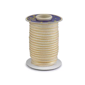   Lurex szegély / zsinór szélessége 10 mm - 2 arany (45 m-os csomagolás)