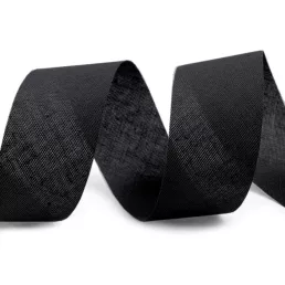 Pamut ferdepánt szalag nem vasalt szélesség 30 mm