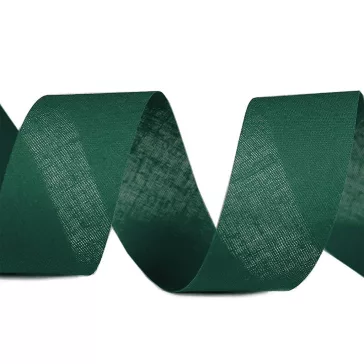  Pamut ferdepánt szalag nem vasalt szélesség 30 mm - 754 551 erdőzöld (300 m-os csomagolás)