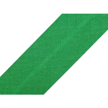   Pamut ferdepánt 30 mm bevasalt - 700 385 pasztellzöld (150 m-os csomagolás)